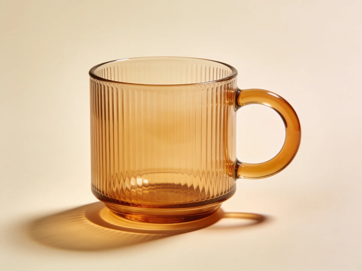 Amber Glass Mug — Amber